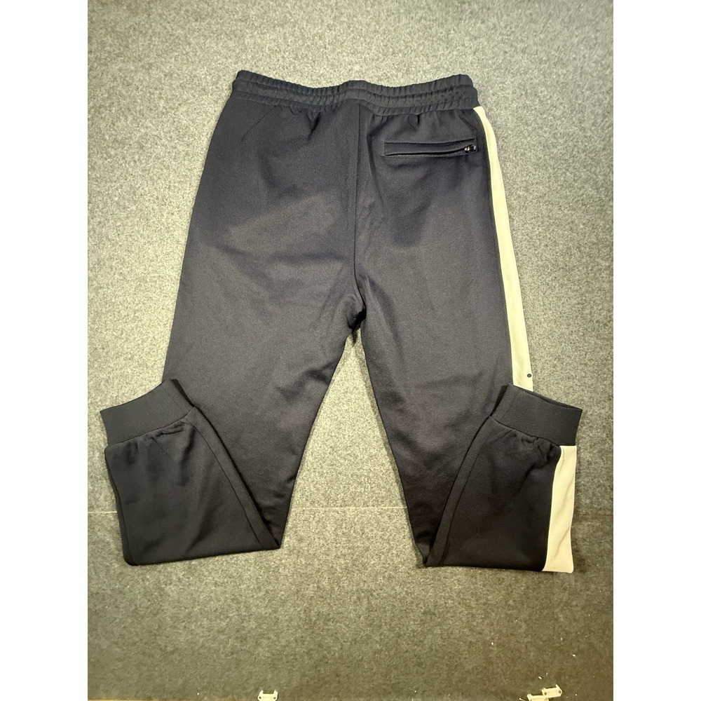 Sergio Tacchini Navy Blue Optimist Side Stripe Joggers Size M - Picture 6 of 12
